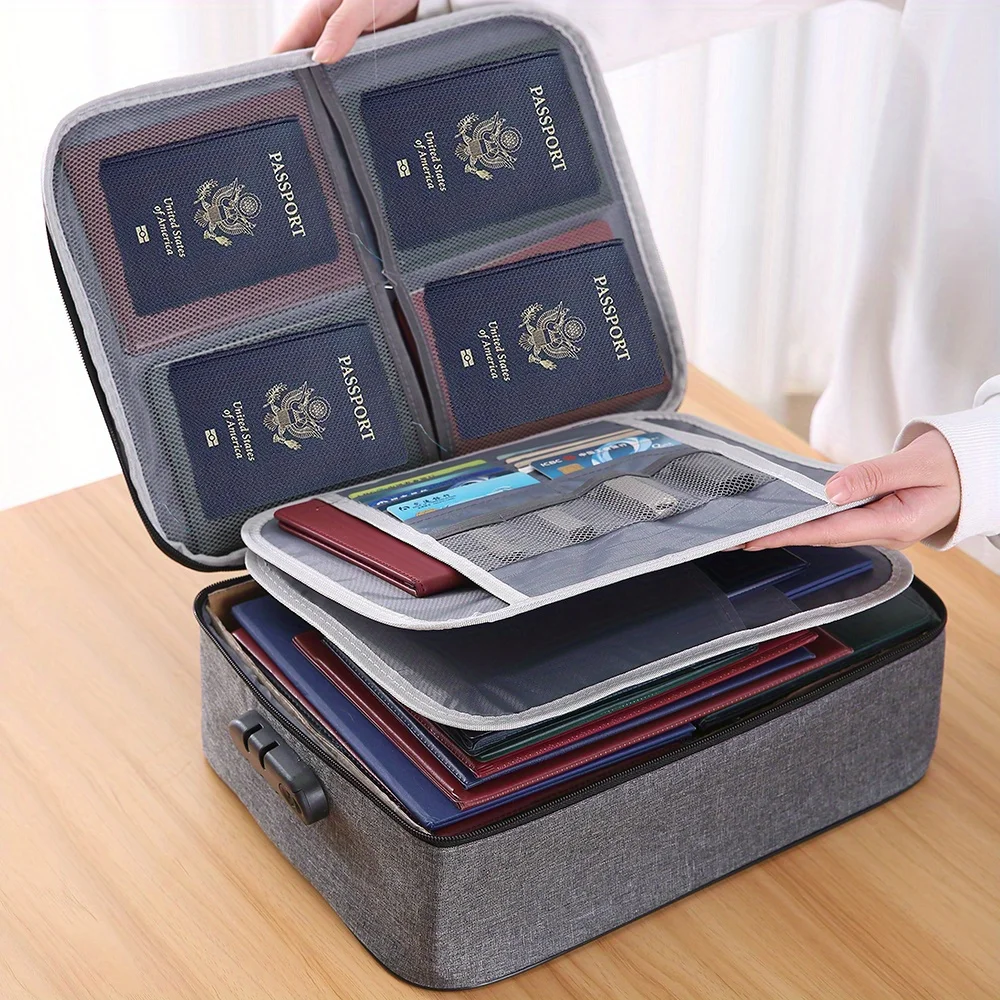 Home Office Passport - File Organizer Bags Document Home Office