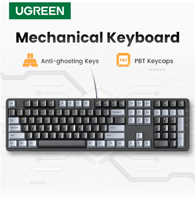 UGREEN Keyboard Mechanical Wir - Home Office Laptop recension och pris
