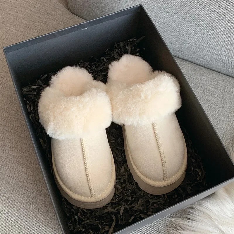 2024 NeW Fur Slippers Women Wi - Home Office 2024 recension och pris