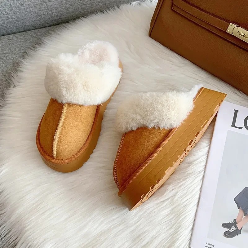 2024 NeW Fur Slippers Women Wi - Home Office 2024 recension och pris