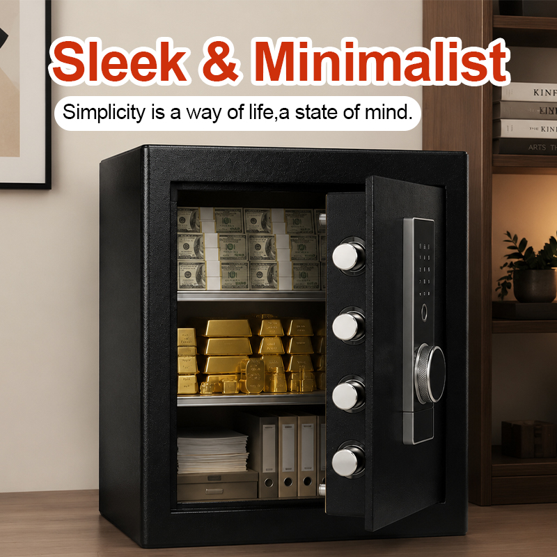 Biometric Fingerprint Safe Box - Home Office Passport recension och pris