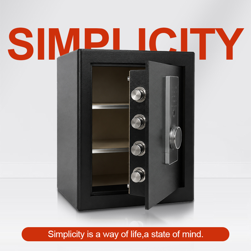 Biometric Fingerprint Safe Box - Home Office Passport recension och pris