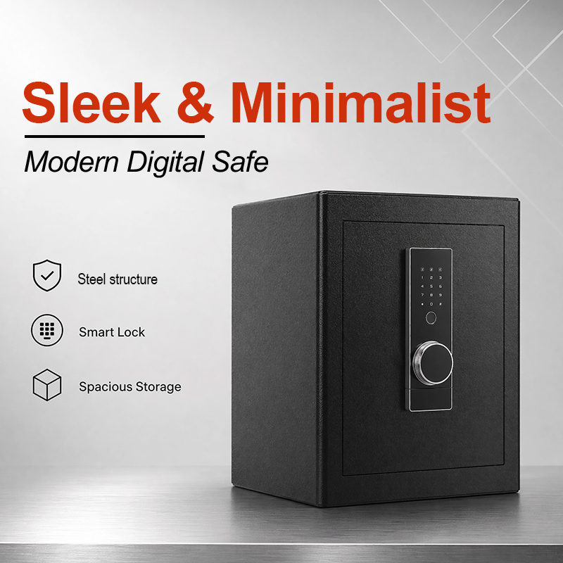 Biometric Fingerprint Safe Box - Home Office Passport recension och pris
