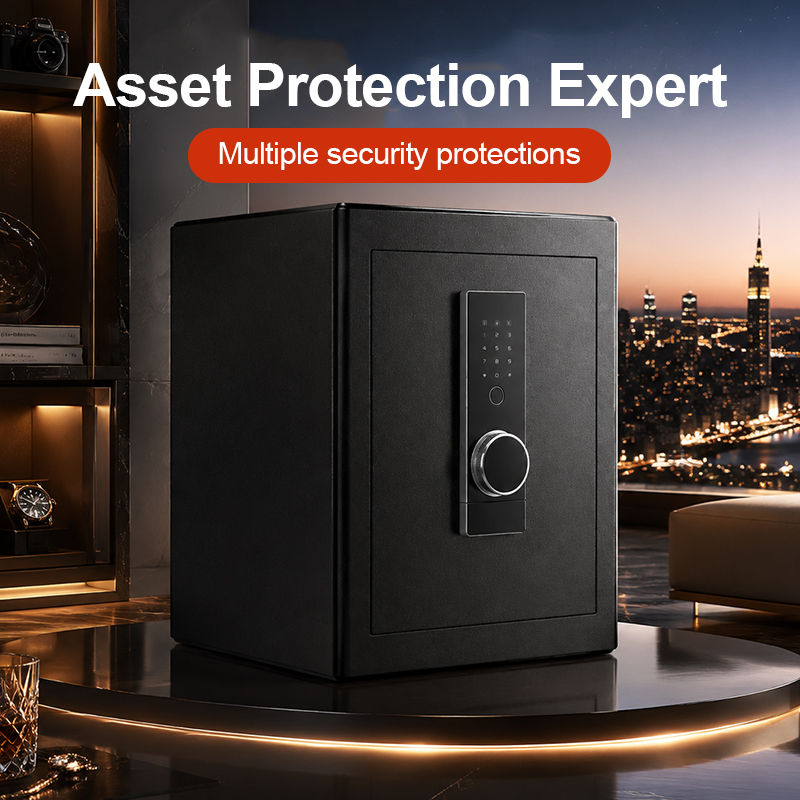 Biometric Fingerprint Safe Box - Home Office Passport recension och pris