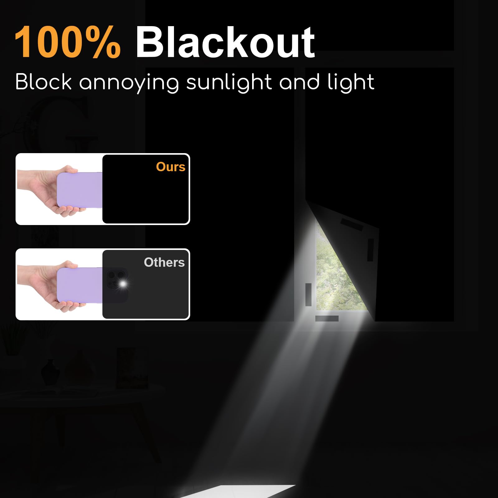 Blackout Blinds Stick On Tempo - Home Office Windows recension och pris