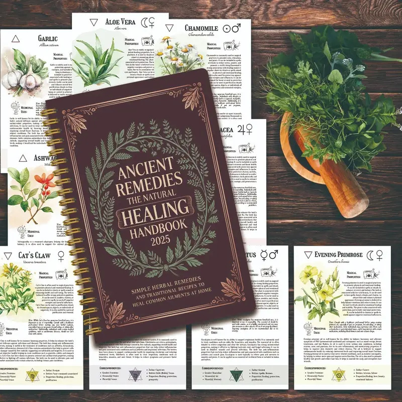 Natural Remedies Handbook with - Home Office Laptop recension och pris