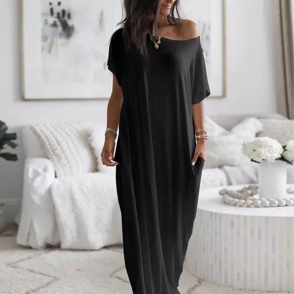 Women's Home Long Dress Summer - Home Office 2024 recension och pris