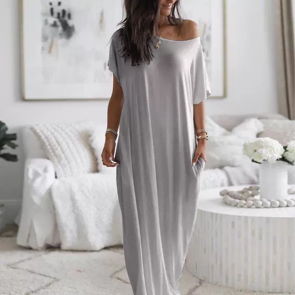 Women's Home Long Dress Summer - Home Office 2024 recension och pris