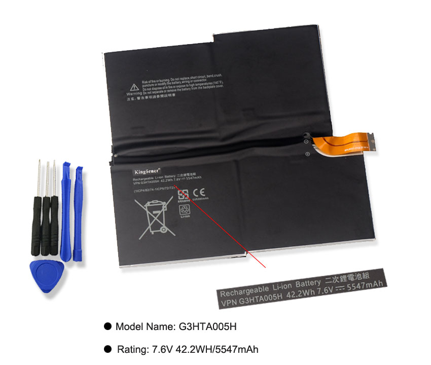 KingSener Laptop Battery G3HTA - Home Office Microsoft recension och pris