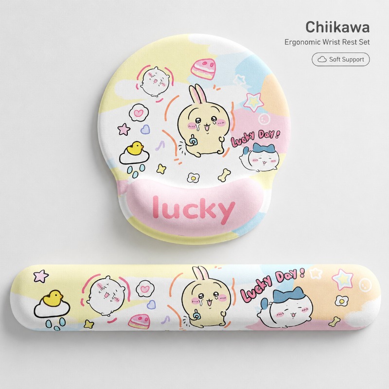 Cute Chiikawa Ergonomic Mouse  - Wrist Rest Pad recension och pris