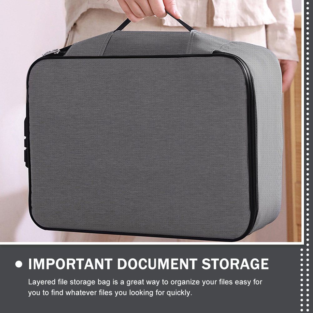Portable Document Lock Box wit - Home Office Passport recension och pris