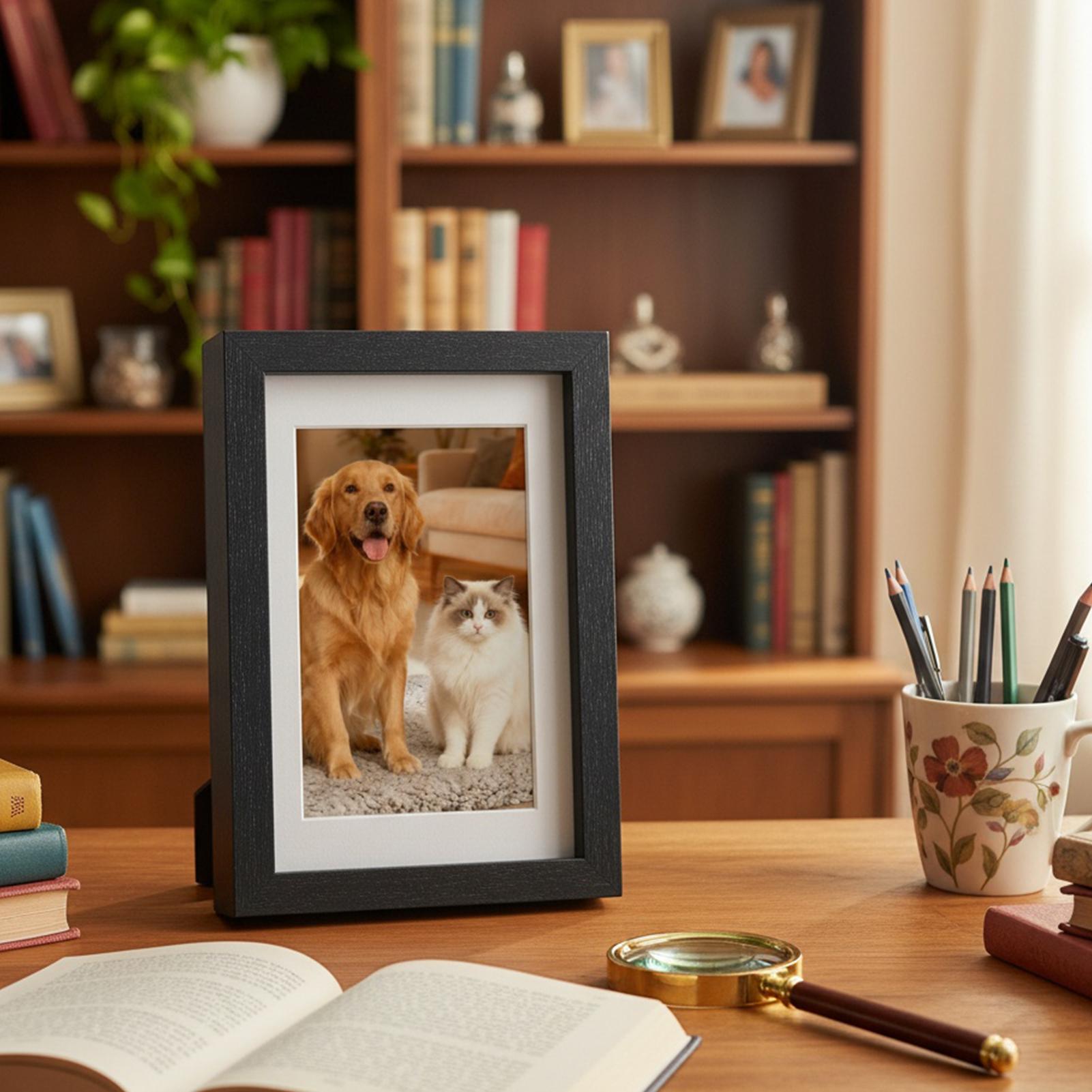 Portable Photo Frame Spacious  - Home Office Passport recension och pris
