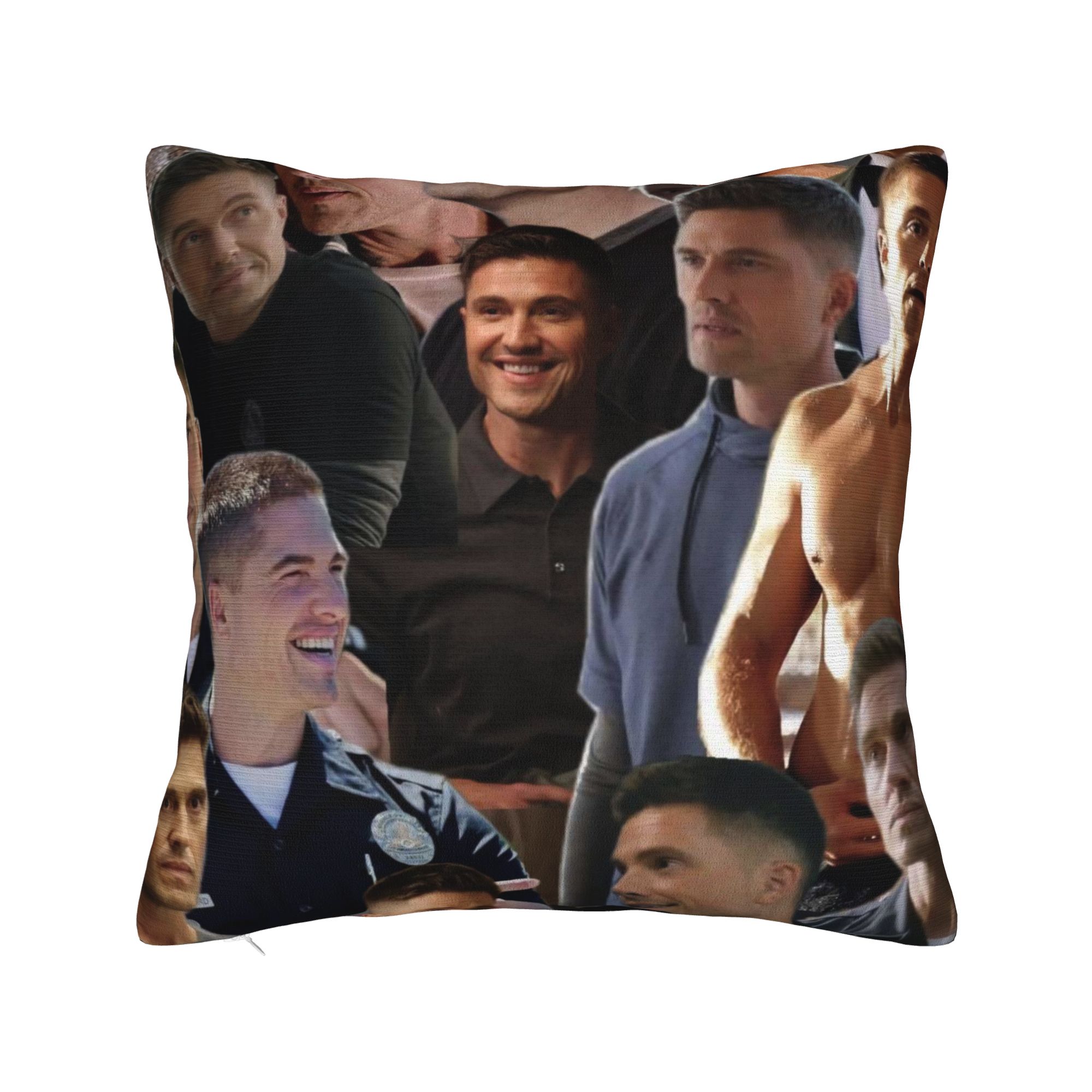 Tim Bradford Collage Pillow Ca - Home Office Tim recension och pris