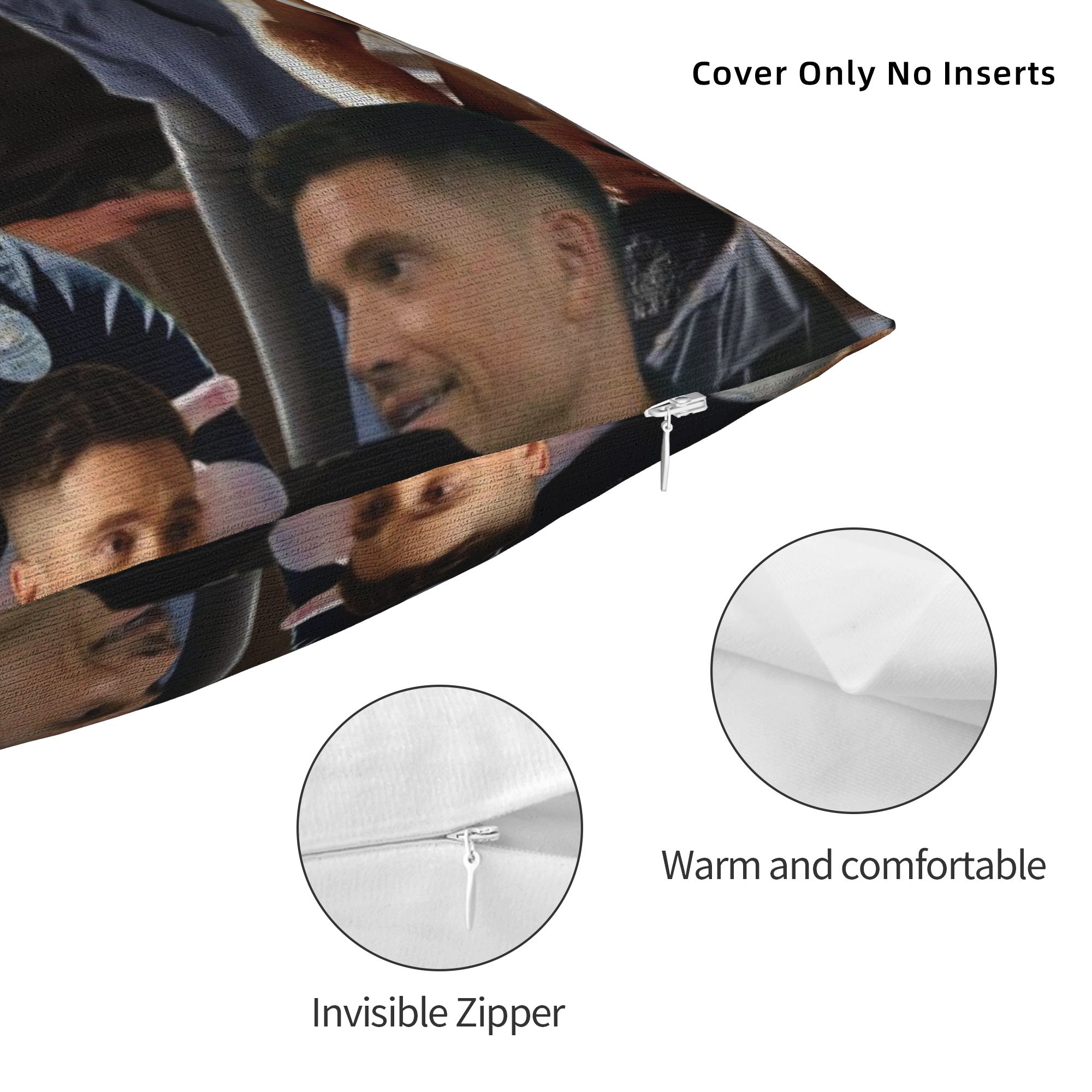 Tim Bradford Collage Pillow Ca - Home Office Tim recension och pris