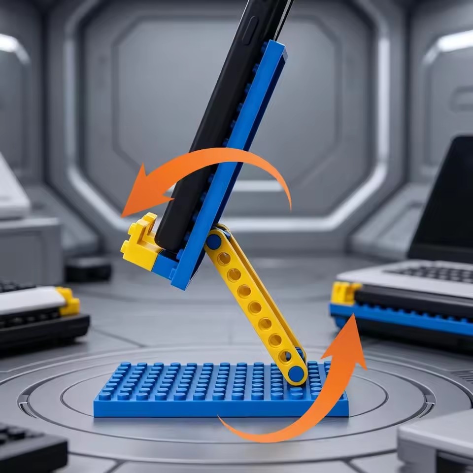 Flexible Folding Phone Holder  - Home Office Laptop recension och pris