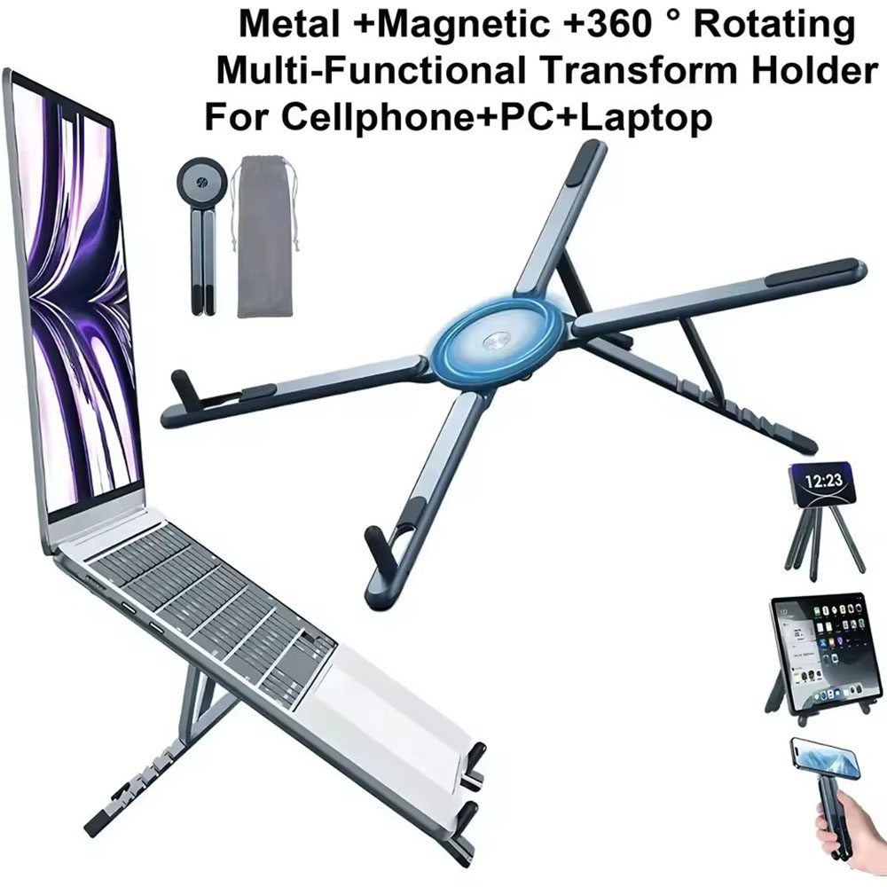 Portable Magnetic Phone Holder - Home Office Laptop recension och pris