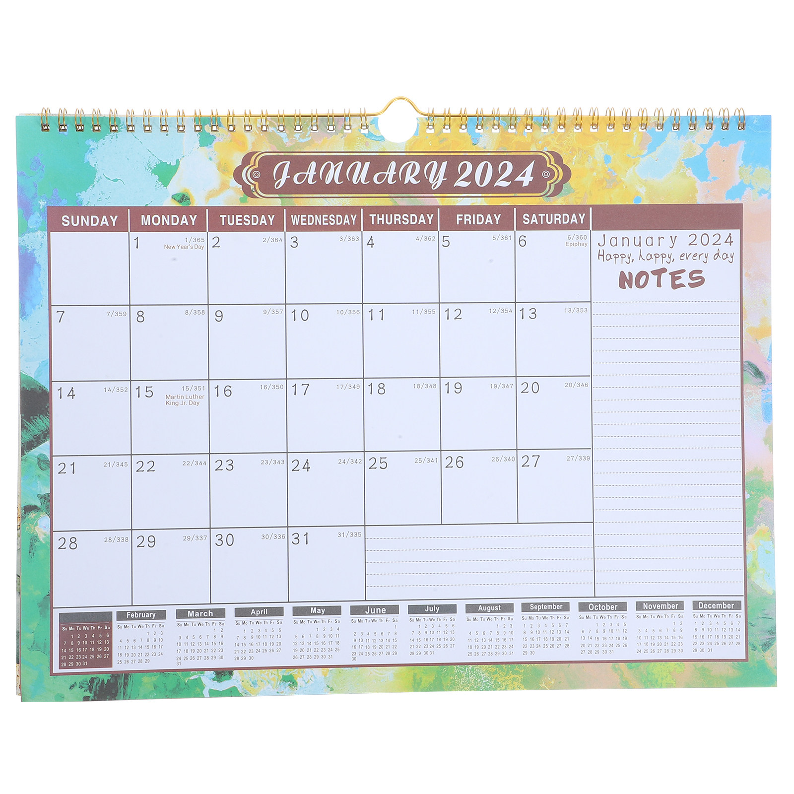 Wall Calendar Large 2024 Month - Home Office 2024 recension och pris