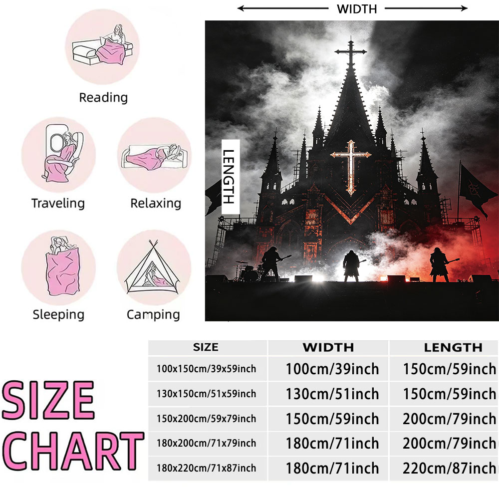 1Pc Gothic Church Rock Live Pr - Home Office Tim recension och pris