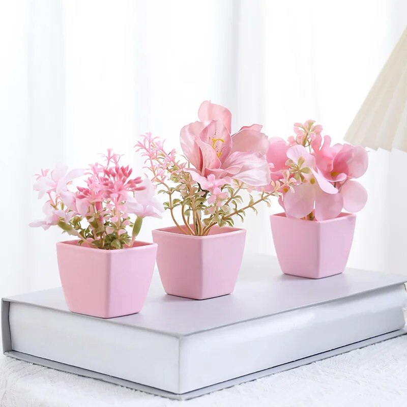 2024 Artificial Flower Potted  - Home Office 2024 recension och pris