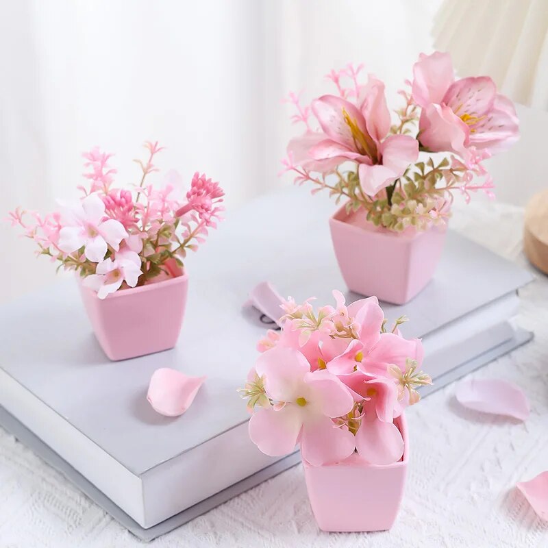 2024 Artificial Flower Potted  - Home Office 2024 recension och pris